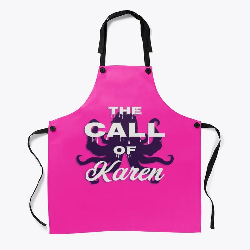 The Call of Karen Logo Apron